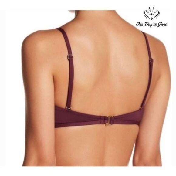 Tavik Corsica Merlot Swim Top Size M - Picture 2 of 2